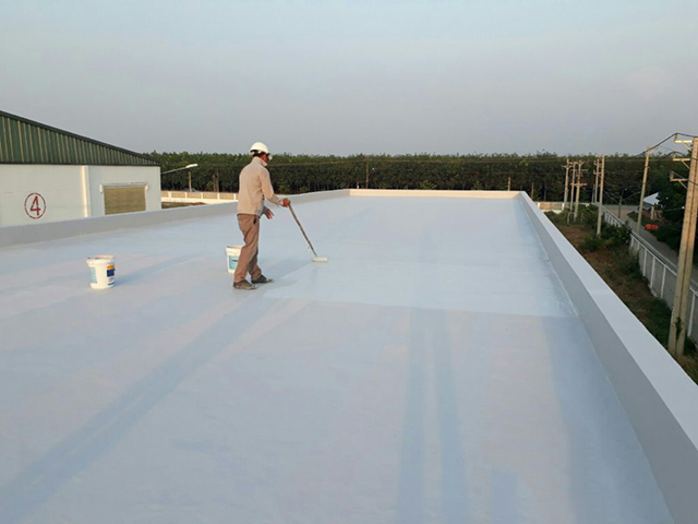 Quy trình thi công chống thấm bề mặt sàn mái bê tông